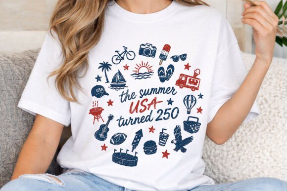 Celebrate a Milestone Summer with USA 250 & Patriotic PNGs