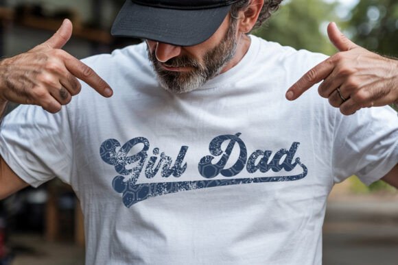 Designing Heartfelt Tributes: The Girl Dad SVG Collection
