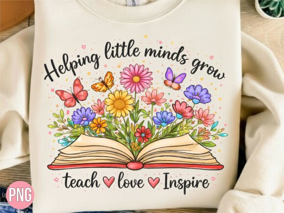 Helping Little Minds Grow: A Premium Teacher PNG for Creative Projects