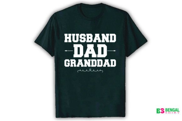 Husband Dad Granddad: A Funny Design for Modern Branding