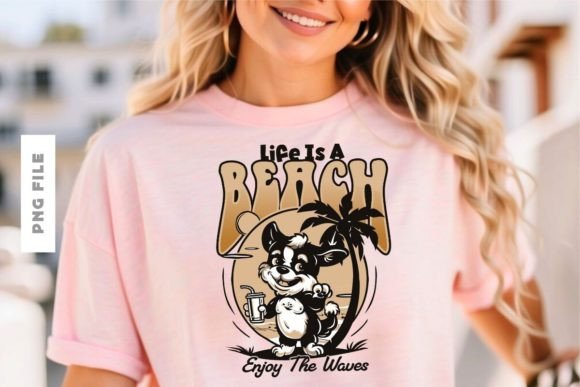 Life is a Beach T-shirt Design: Your Ultimate Creative Asset