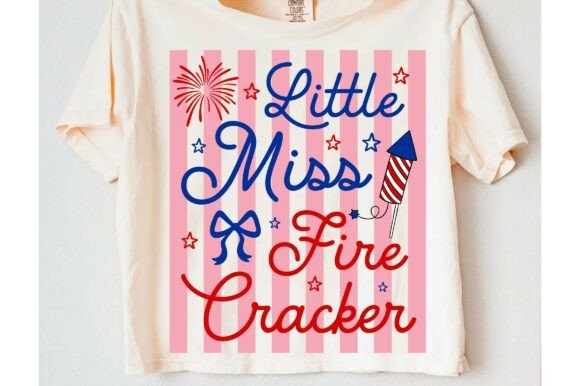 Little Miss Firecracker SVG: A Spark for Your 4th of July Designs