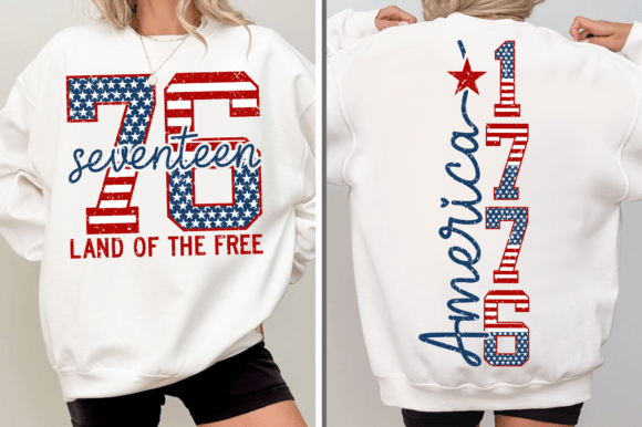 Retro 4th of July SVG: 1776 America Design Assets