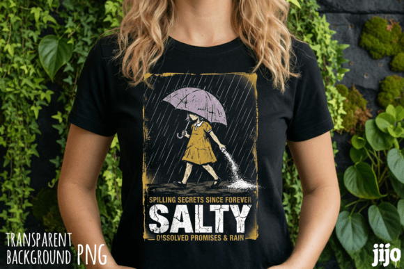 Unveiling Salty Umbrella Rain Secrets PNG