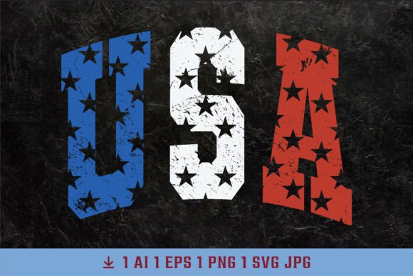 USA PNG 4th of July Patriotic SVG: Essential Design Assets