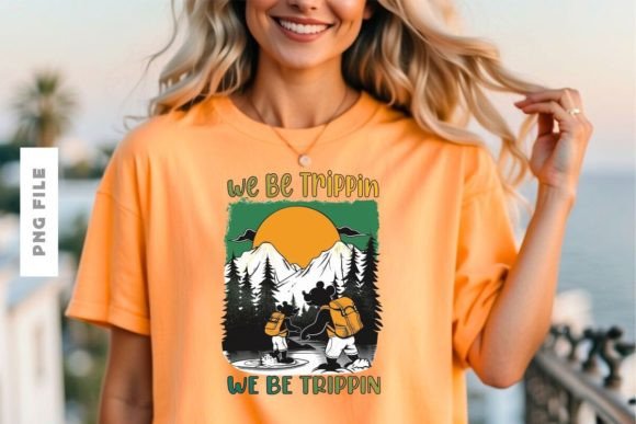We Be Trippin: Bold Graphic Design for Modern Merch